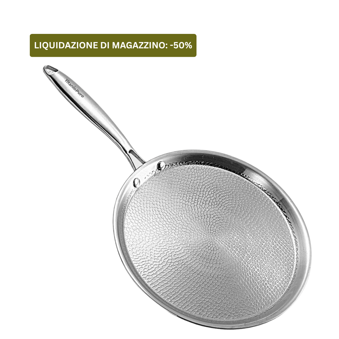 Crêpière en titane Padella