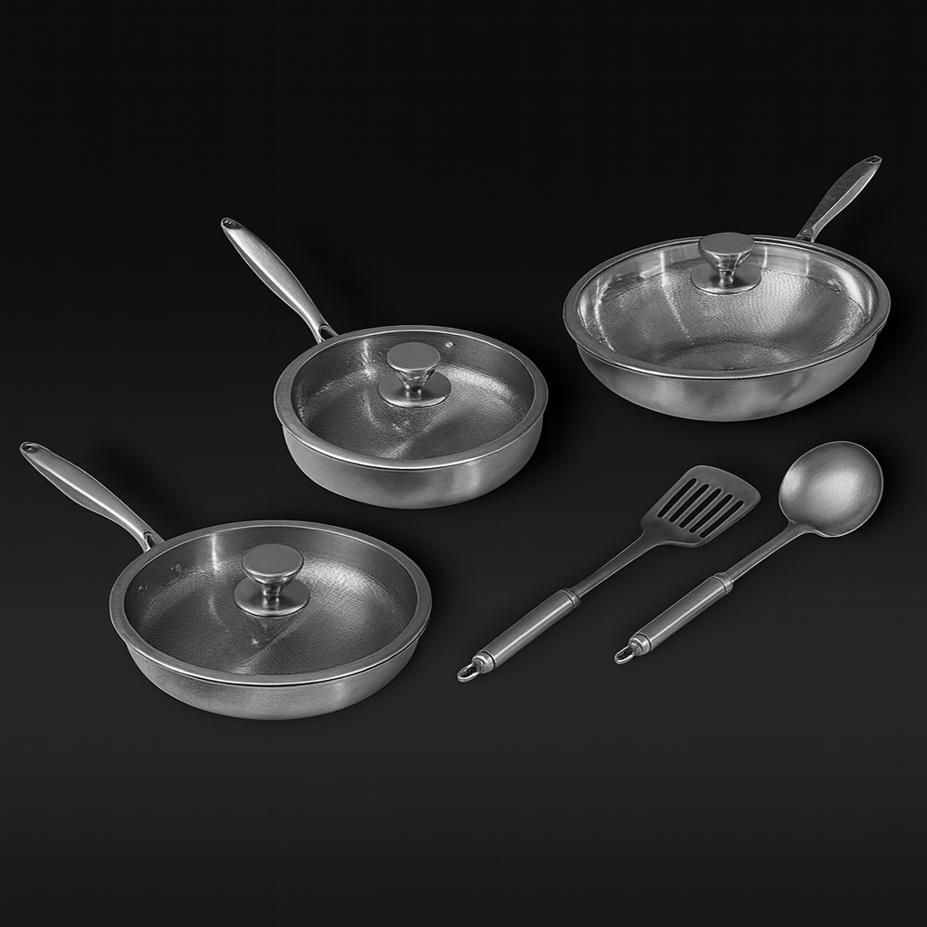 Set Completo Di Padelle