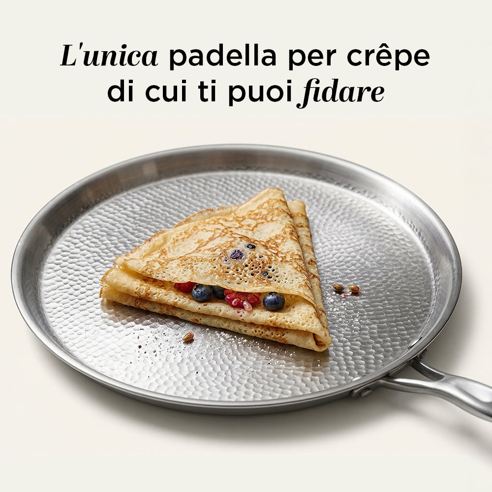 Crêpière en titane Padella