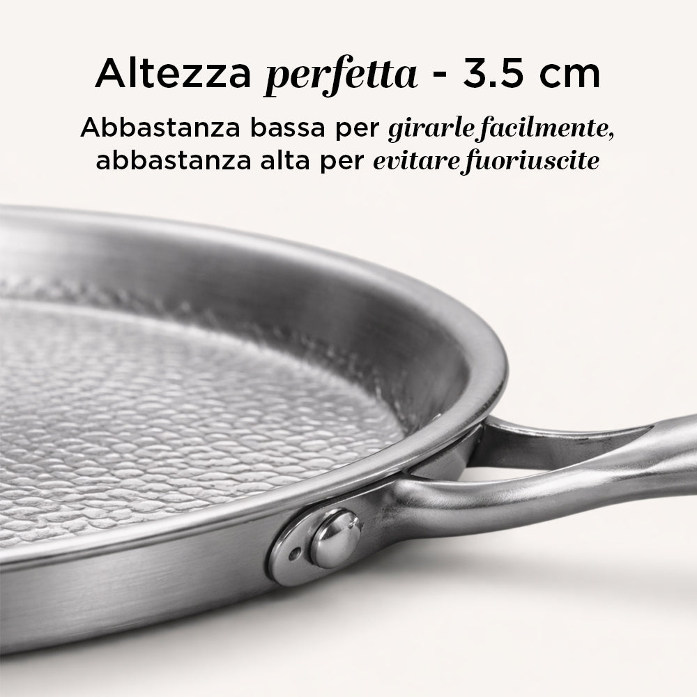 Crêpière en titane Padella