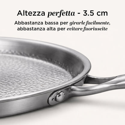 Crêpière en titane Padella