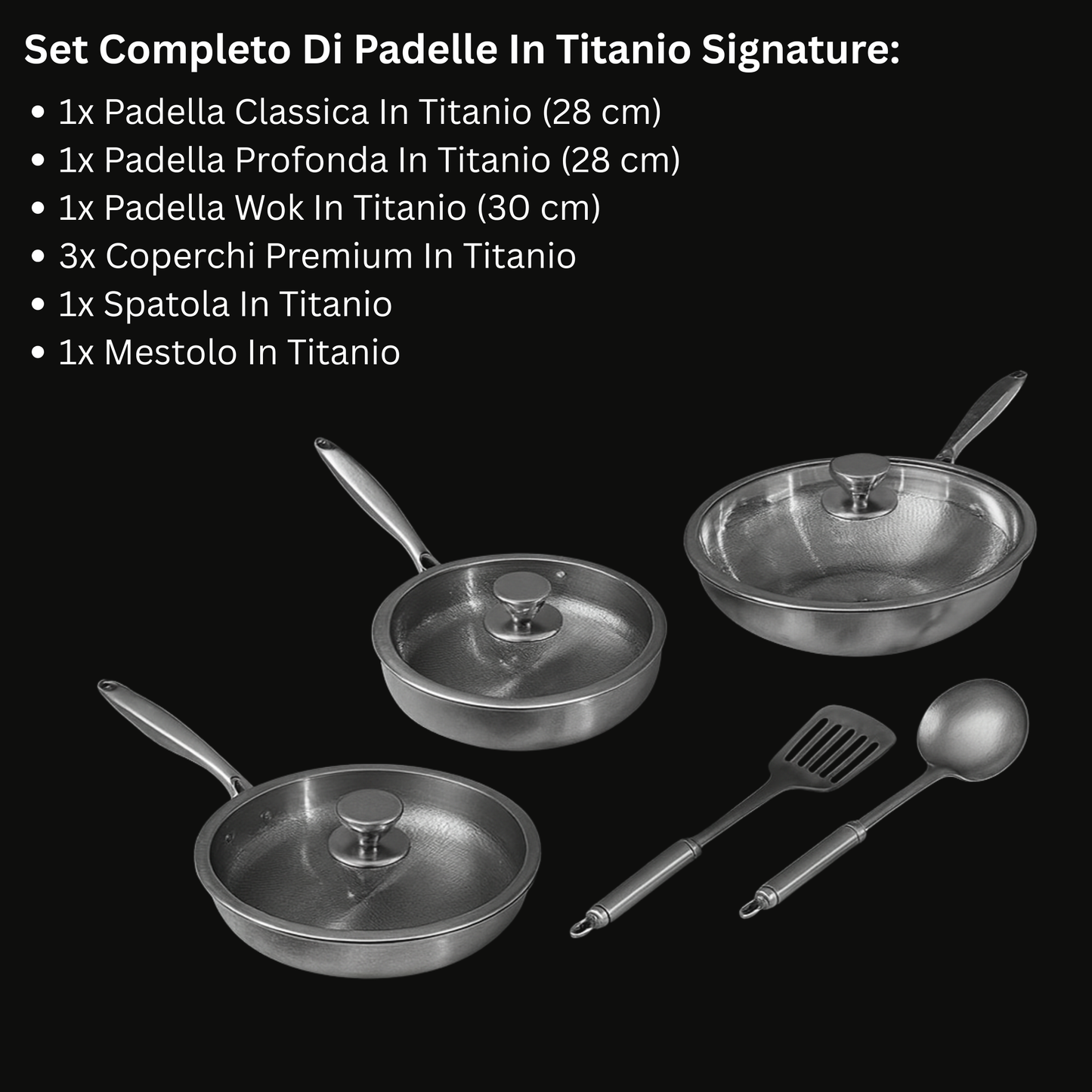 Set Completo Di Padelle
