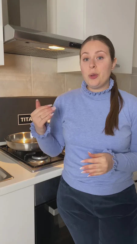 "Quando cucino per la mia famiglia scelgo solo pentole in titanio atossiche"