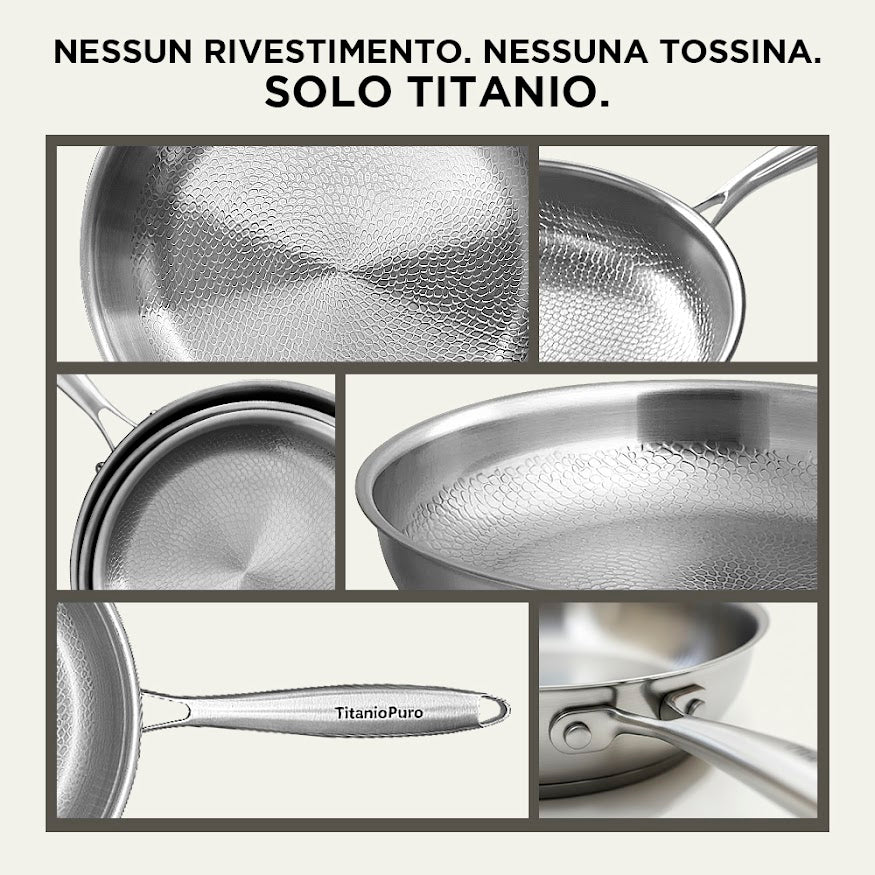 Poêle en titane