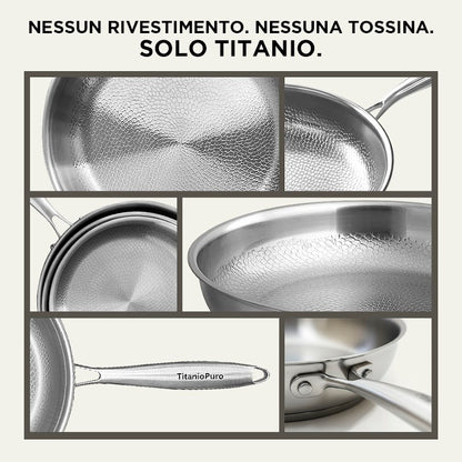 Poêle en titane